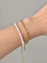 Lade das Bild in den Galerie-Viewer, Süßwasser Perlen Armband Edelstahl