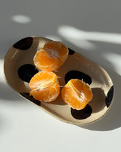 Lade das Bild in den Galerie-Viewer, Ovale Schale Black Dots