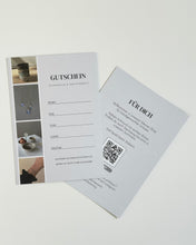 Lade das Bild in den Galerie-Viewer, Geschenkgutschein