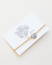 Lade das Bild in den Galerie-Viewer, Armband „Pia Herz“ Edelstahl Gold