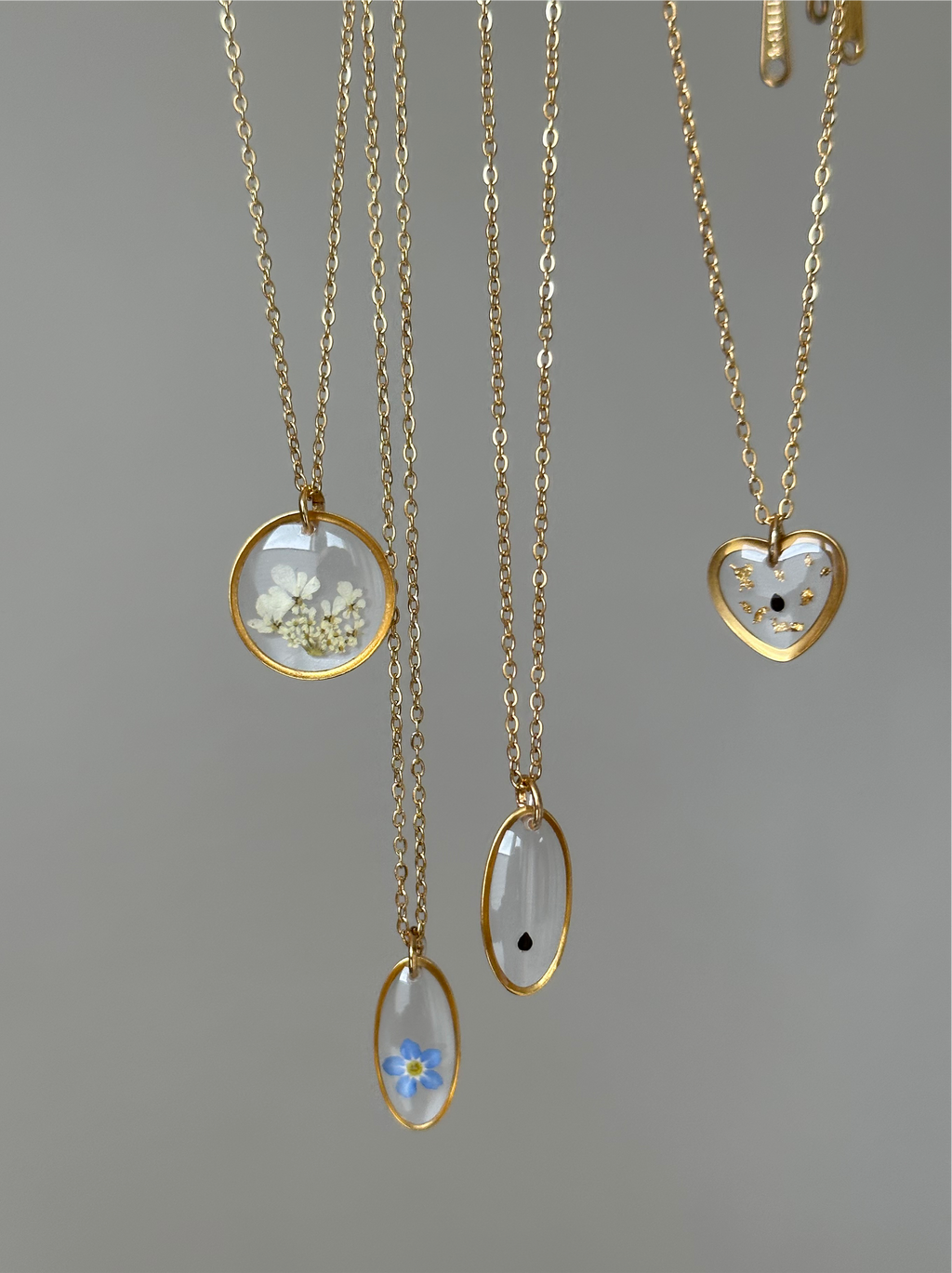 Kette Sternenkind mit Goldstaub