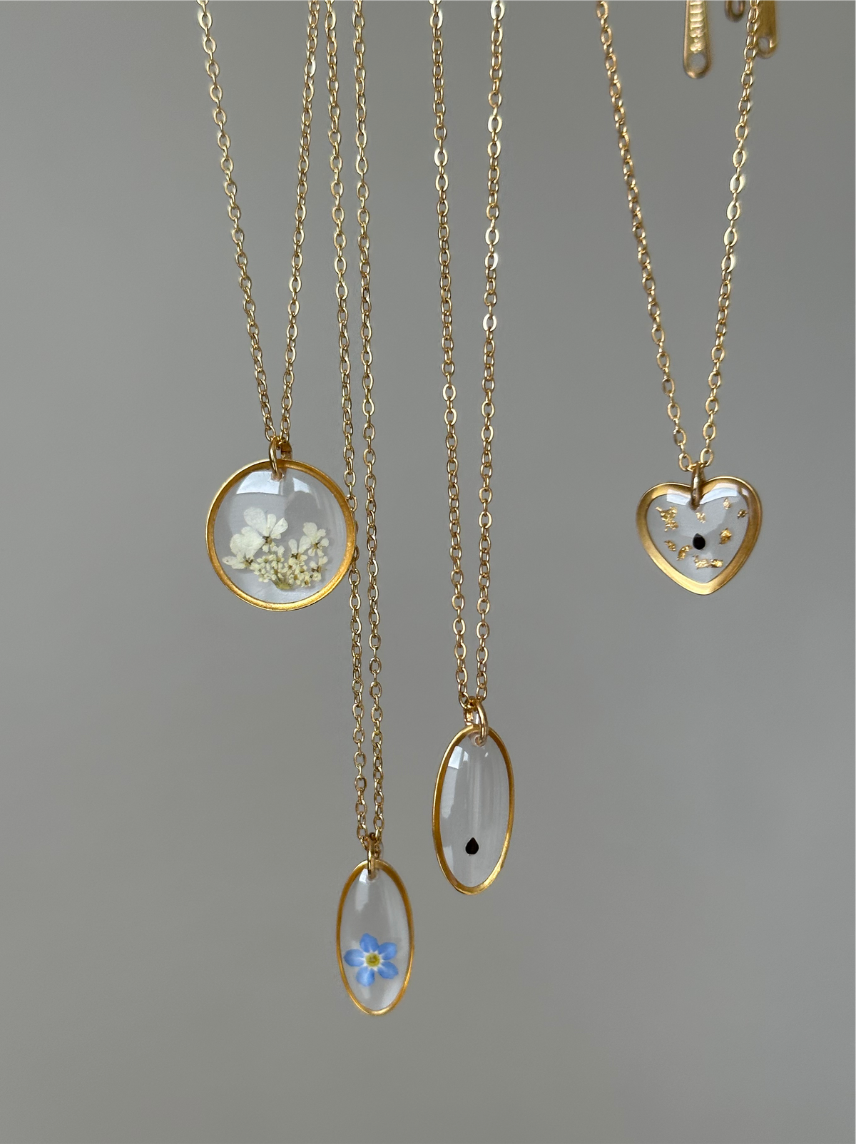 Kette Sternenkind mit Goldstaub