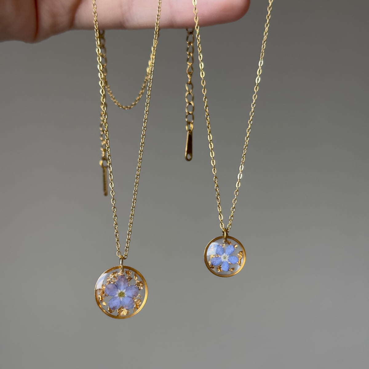 Kette „Pia Tiny mit Goldstaub“