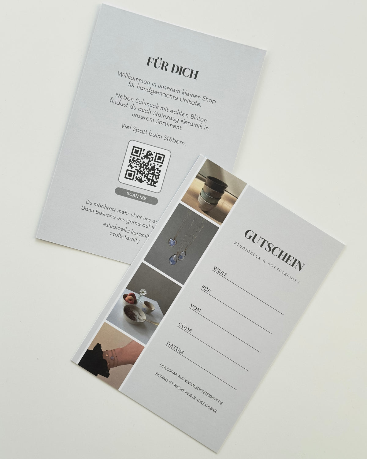 Geschenkgutschein für Onlineshop