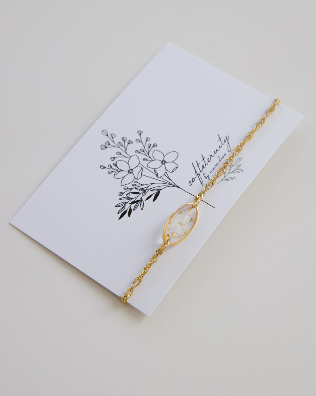 Armband „Ella mit Goldstaub“