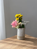 Vase Welle Weiß