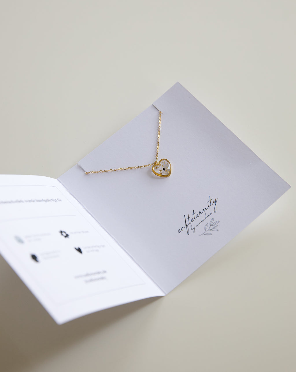 Kette Sternenkind mit Goldstaub