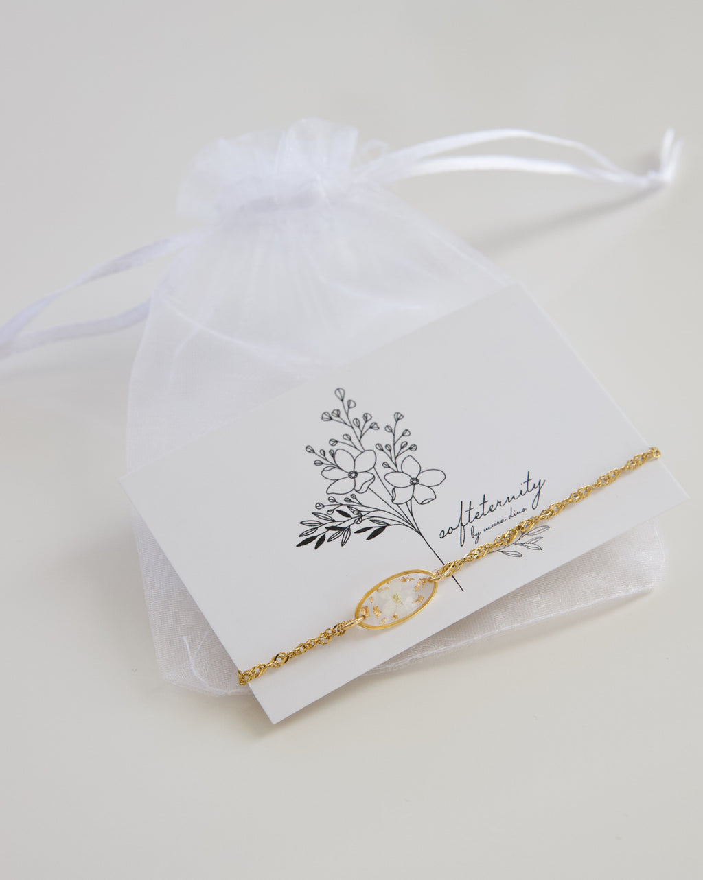 Armband „Ella mit Goldstaub“