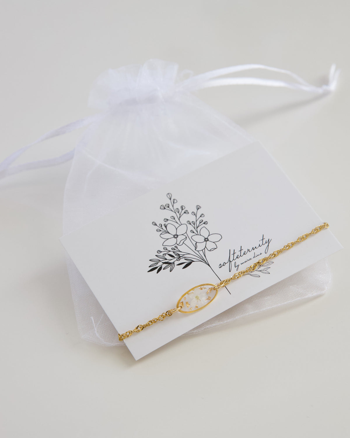 Armband „Ella mit Goldstaub“