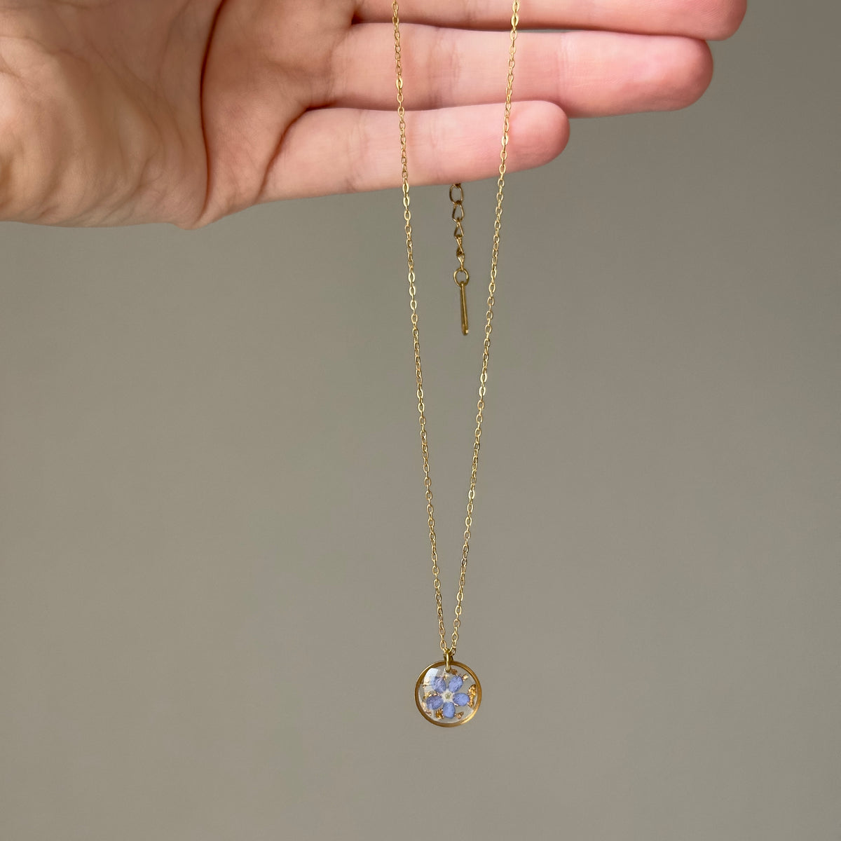 Kette „Pia Tiny mit Goldstaub“
