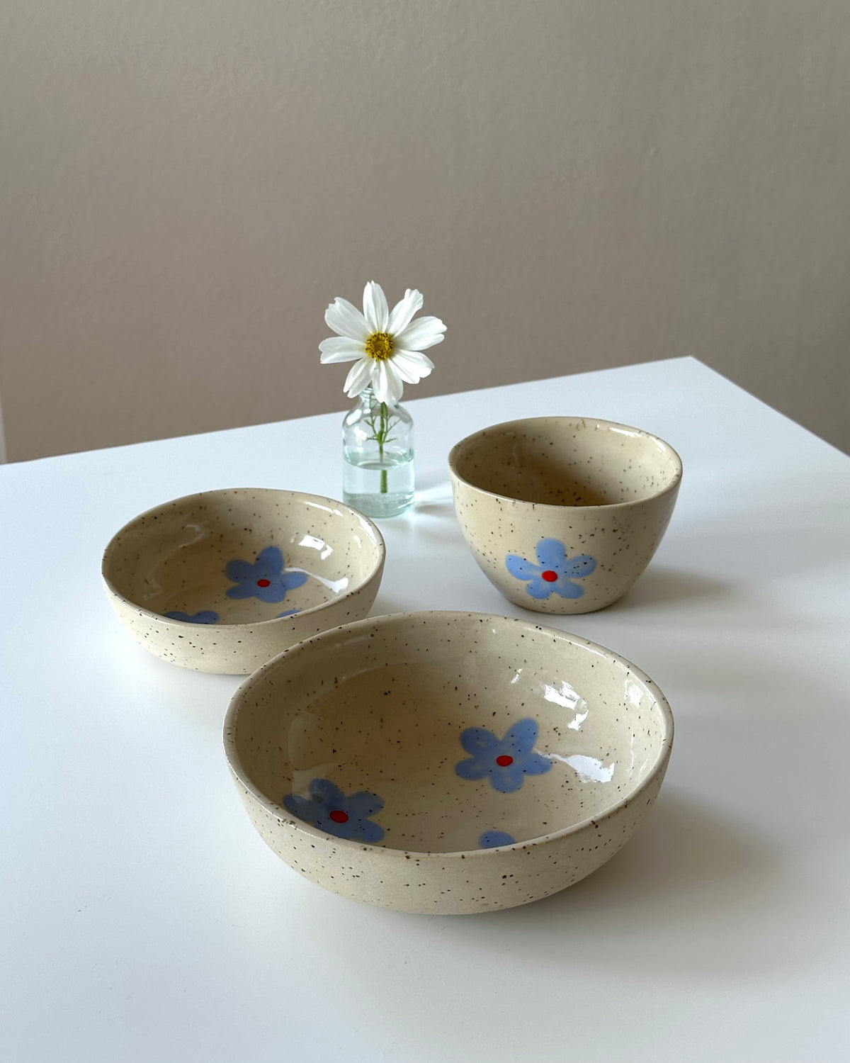 Snackschale „Blue Flowers“
