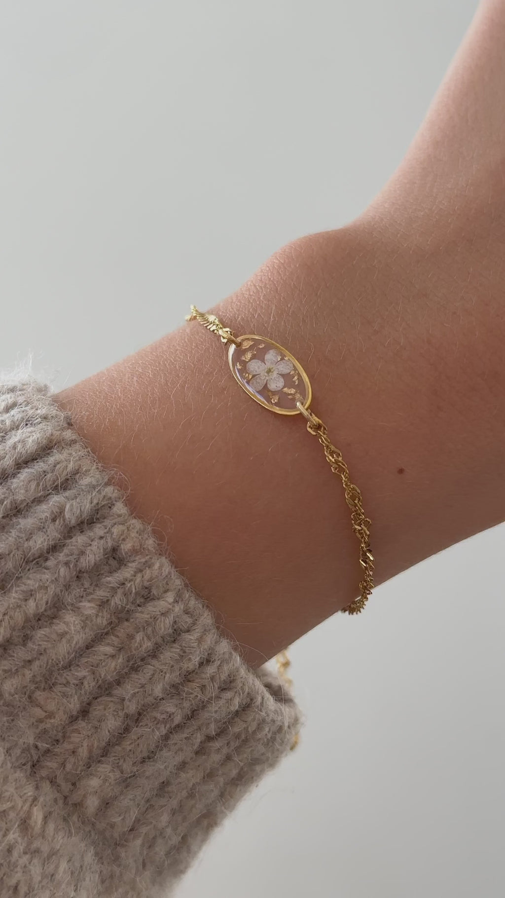 Armband „Ella mit Goldstaub“