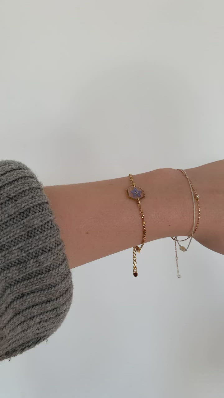 Armband „Pia Hexagon“