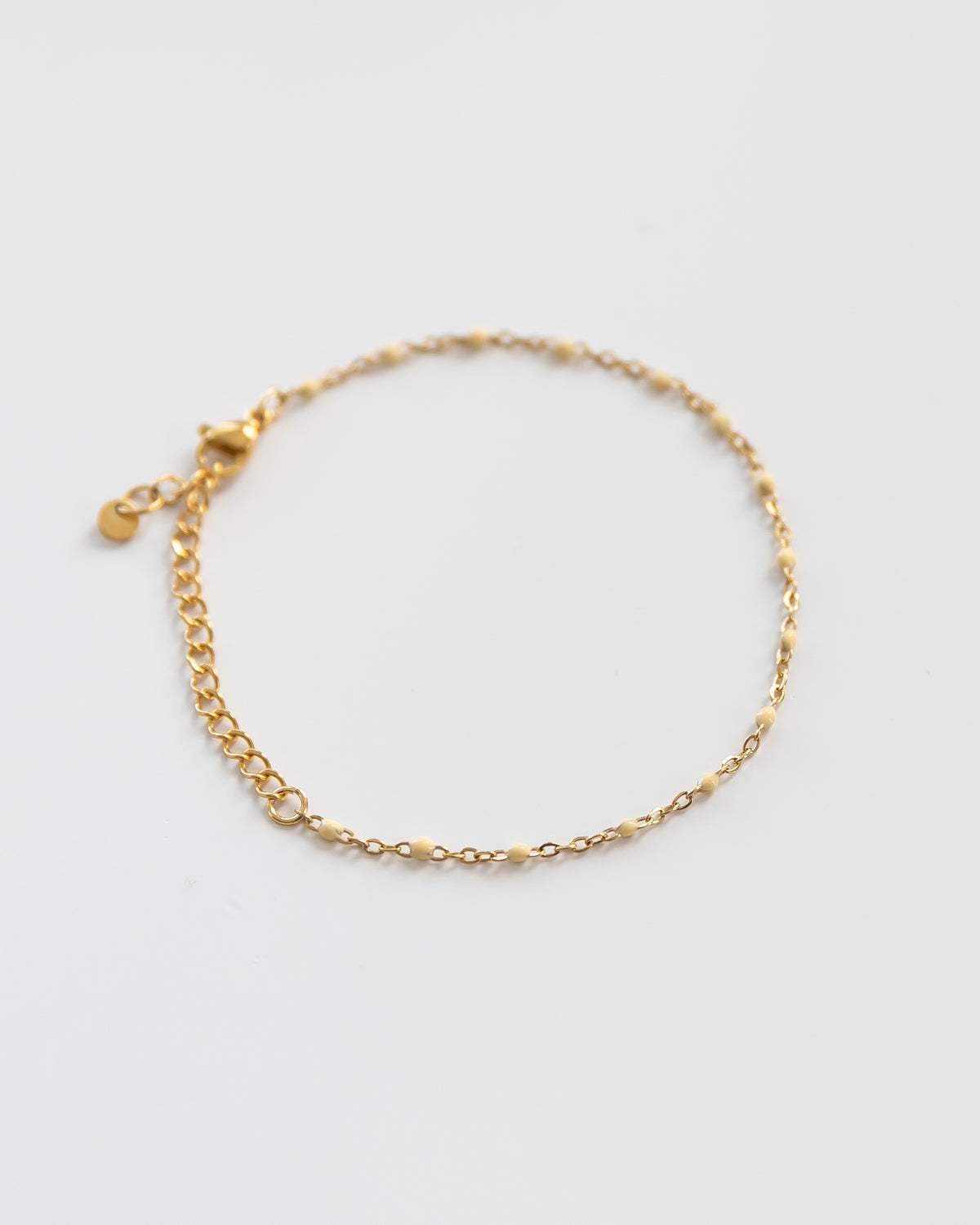 Armband “Beige Spots” Gold
