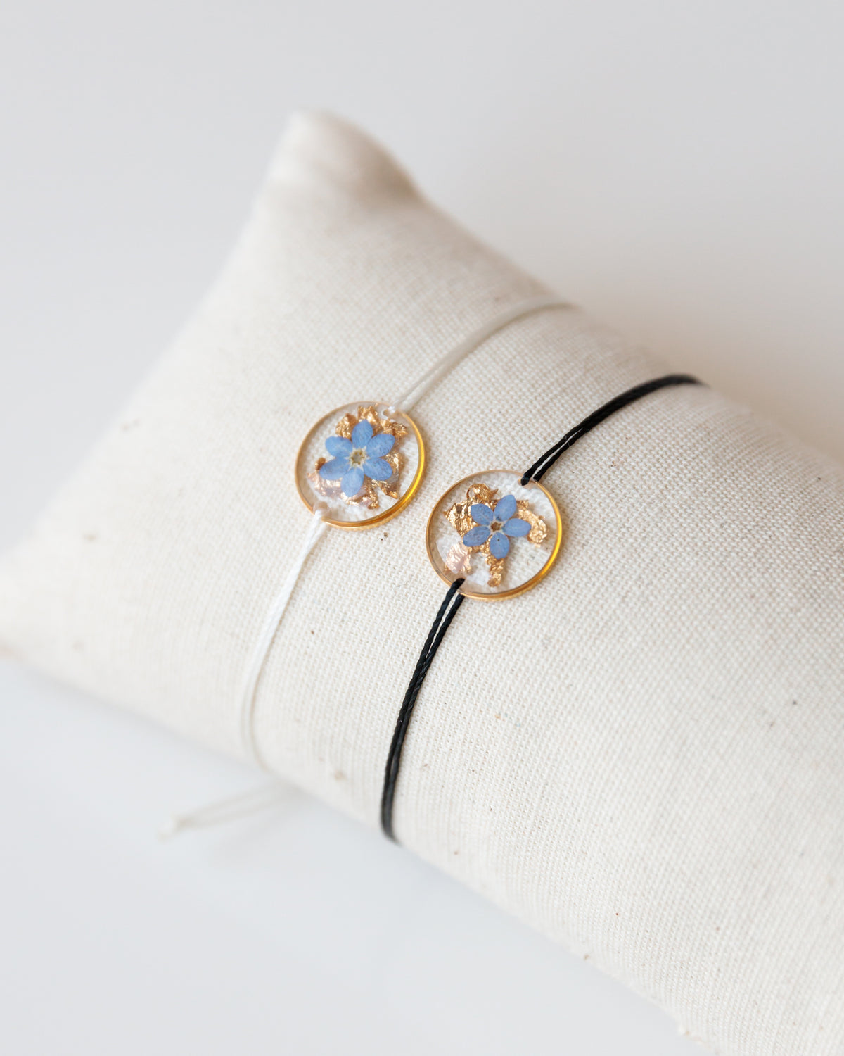 Armband "Pia mit Goldstaub"