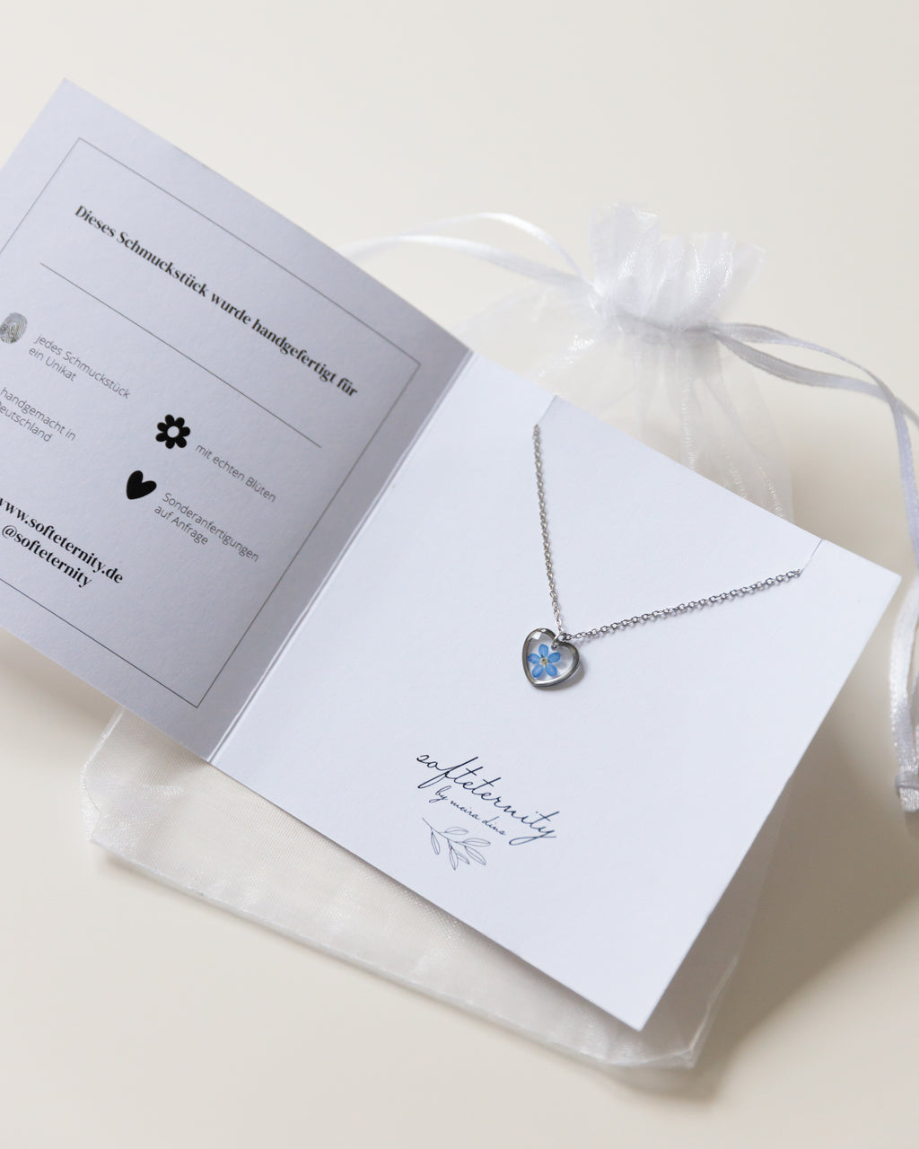 Kette “Pia Herz” Silber