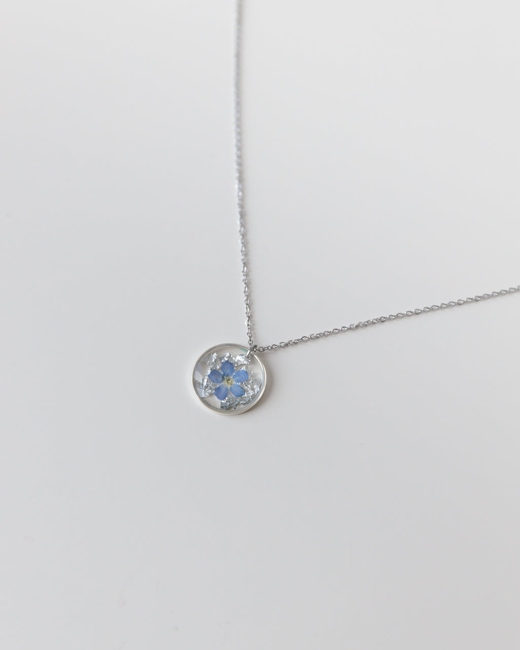Kette "Pia mit Silberstaub"