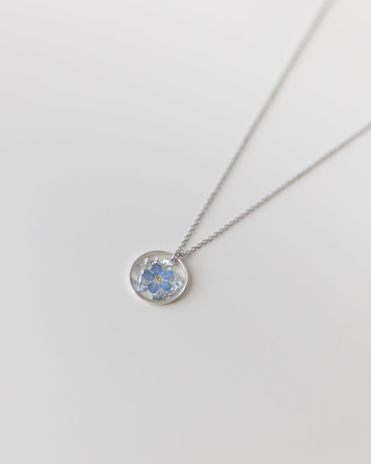Kette "Pia mit Silberstaub"