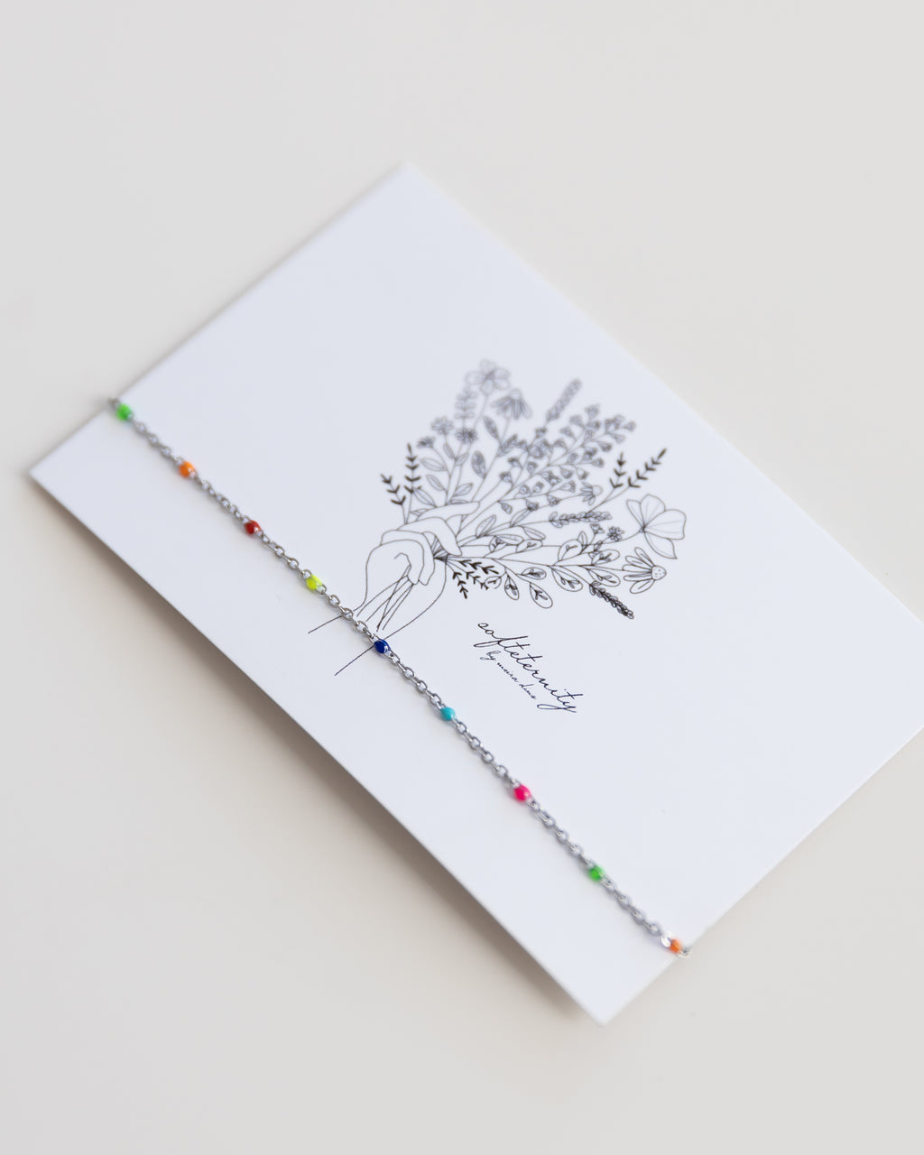 Armband “Regenbogen” Silber