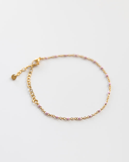 Armband “Rosa Spots” Gold