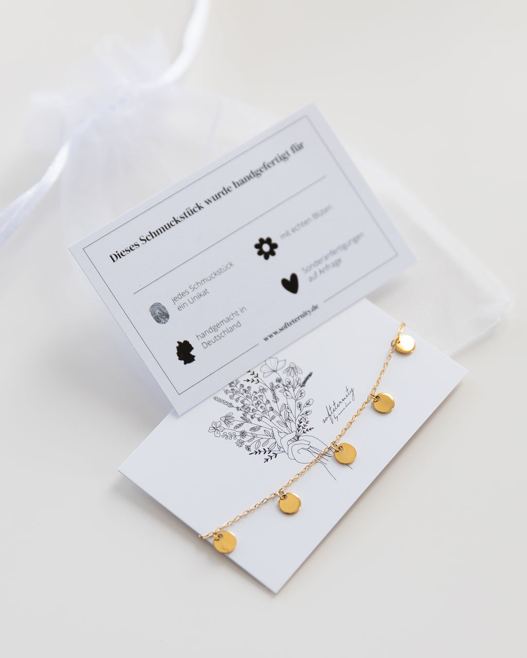 Armband “Goldplättchen”