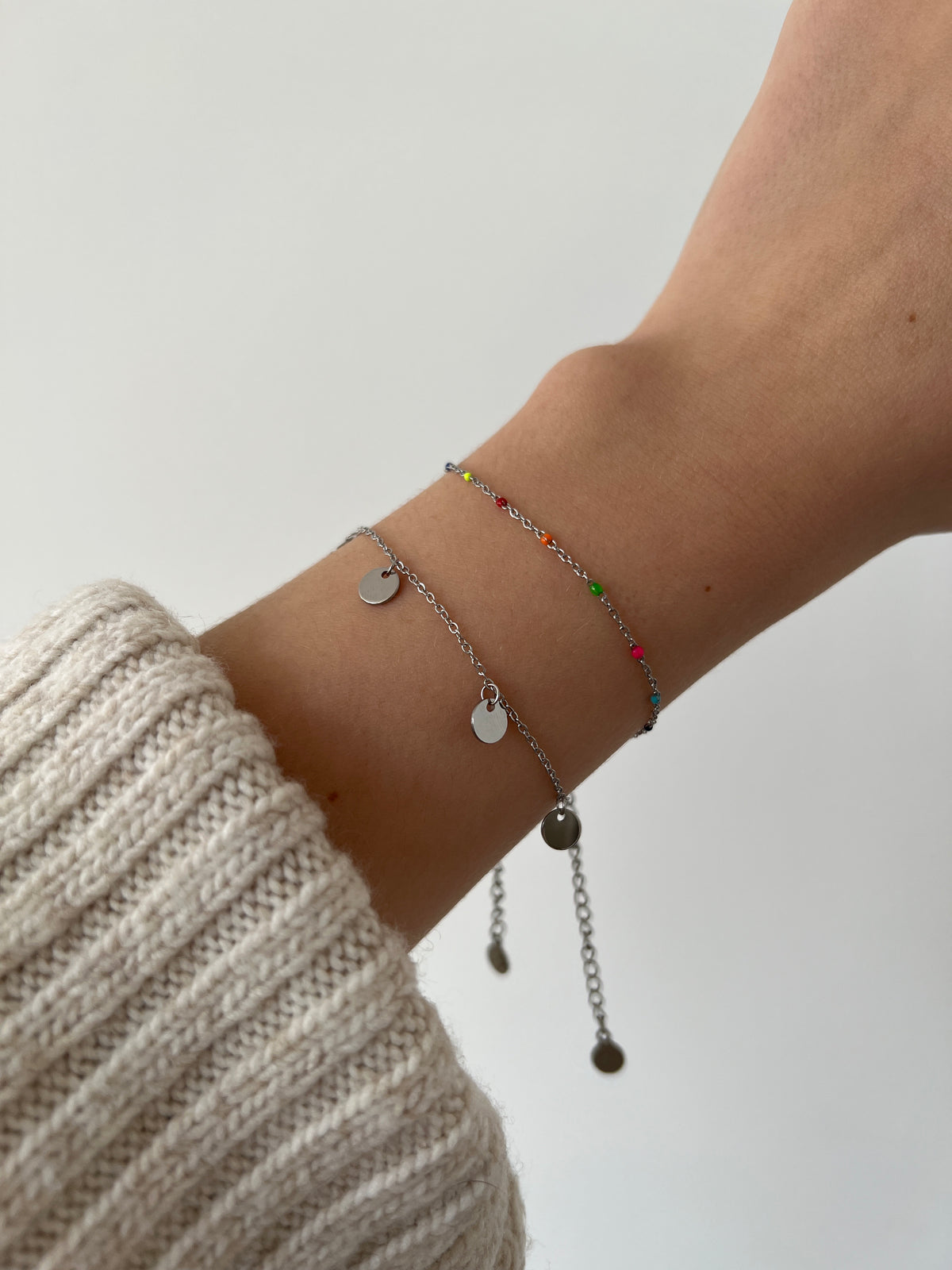 Armband “Regenbogen” Silber