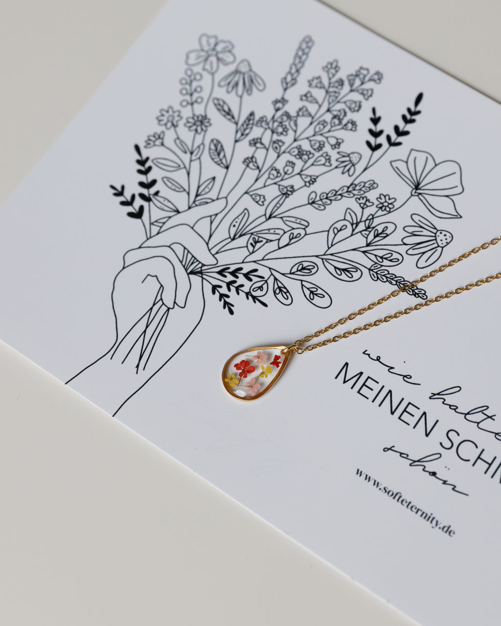 Kette „Malea Sunset Tropfen“