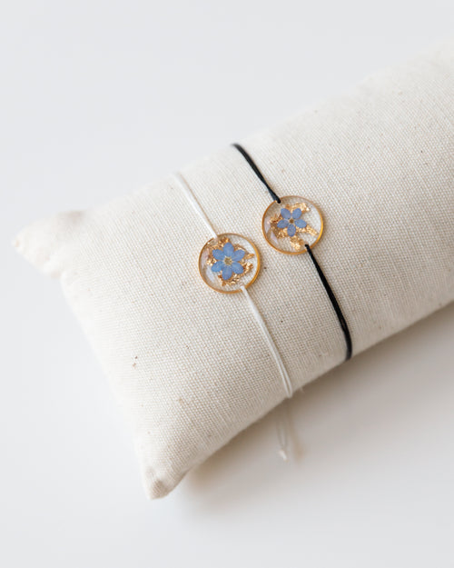 Armband "Pia mit Goldstaub"