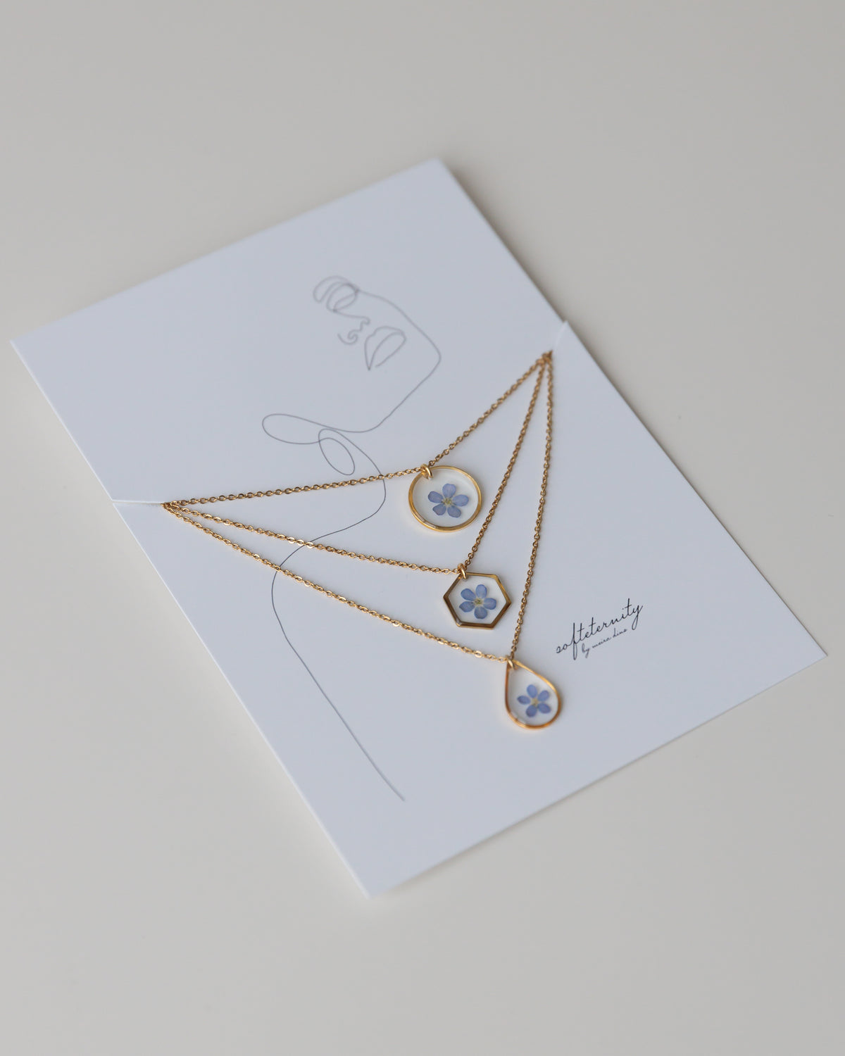 Kette „Pia Hexagon“ Gold