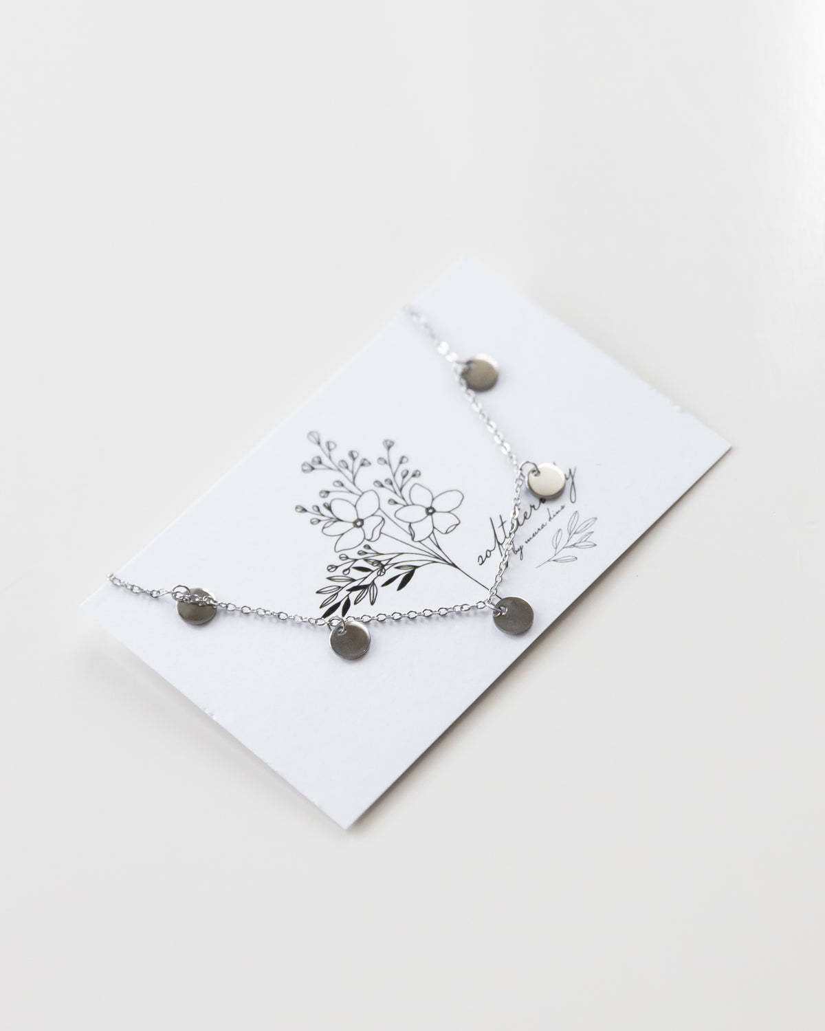 Armband “Silberplättchen”, Schmuck Silber