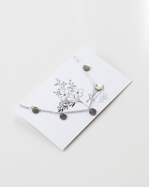 Armband “Silberplättchen”, Schmuck Silber