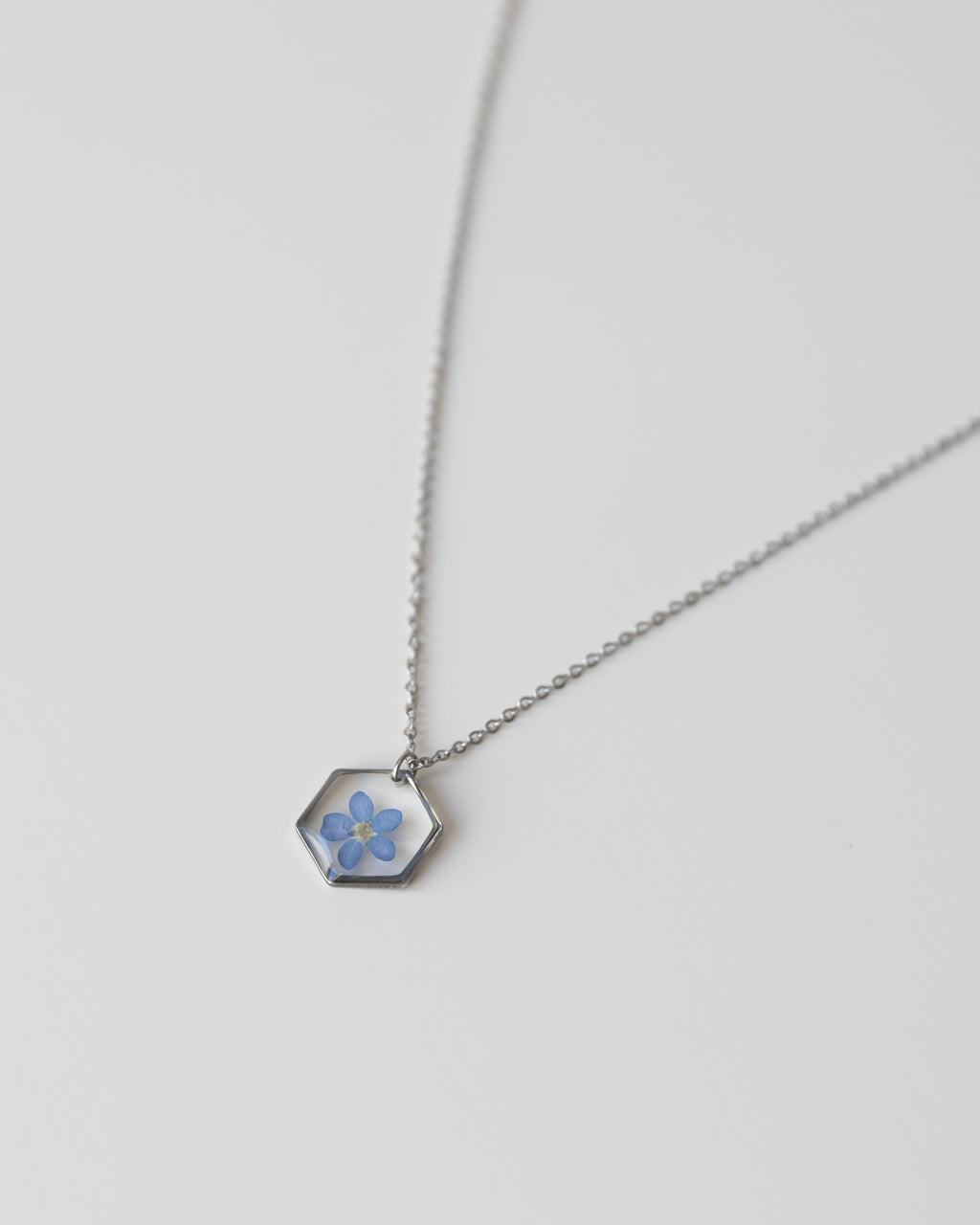 Kette „Pia Hexagon“ Silber