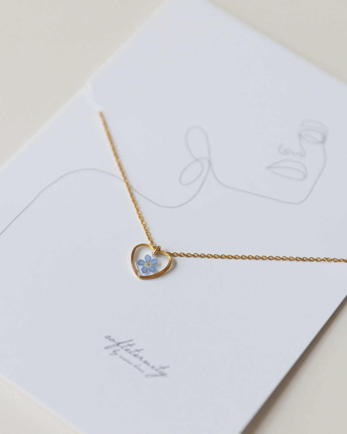 Kette „Pia Herz“ Gold
