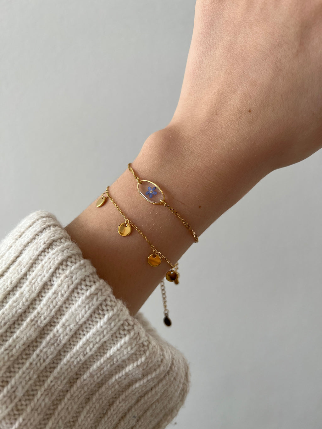 Armband “Goldplättchen”